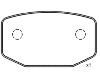 剎車(chē)片 Brake Pad Set:121162