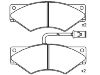 剎車(chē)片 Brake Pad Set:190 6183