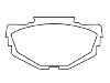 剎車(chē)片 Brake Pad Set:GBP00106