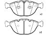 剎車(chē)片 Brake Pad Set:34 11 6 756 350
