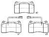 剎車(chē)片 Brake Pad Set:7 736 354 5
